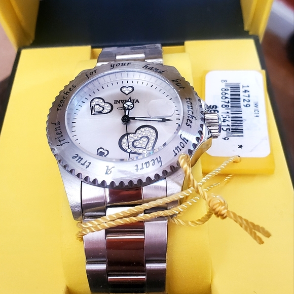 NIB Invicta Friendship Women's SS Analog Japanese-Quartz watch - Picture 7 of 8